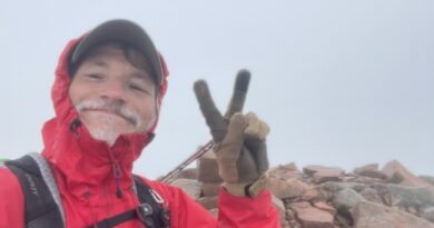Un ferrolan na lista escocesa dos Munros (montes de mais de 3000 pes), na listaxe do SMC